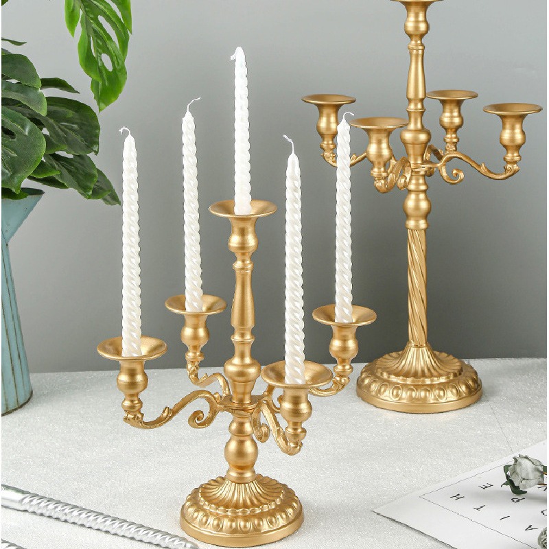 Candle Supplies Luxury - Tempat Lilin Vintage Dekorasi Meja Pernikahan