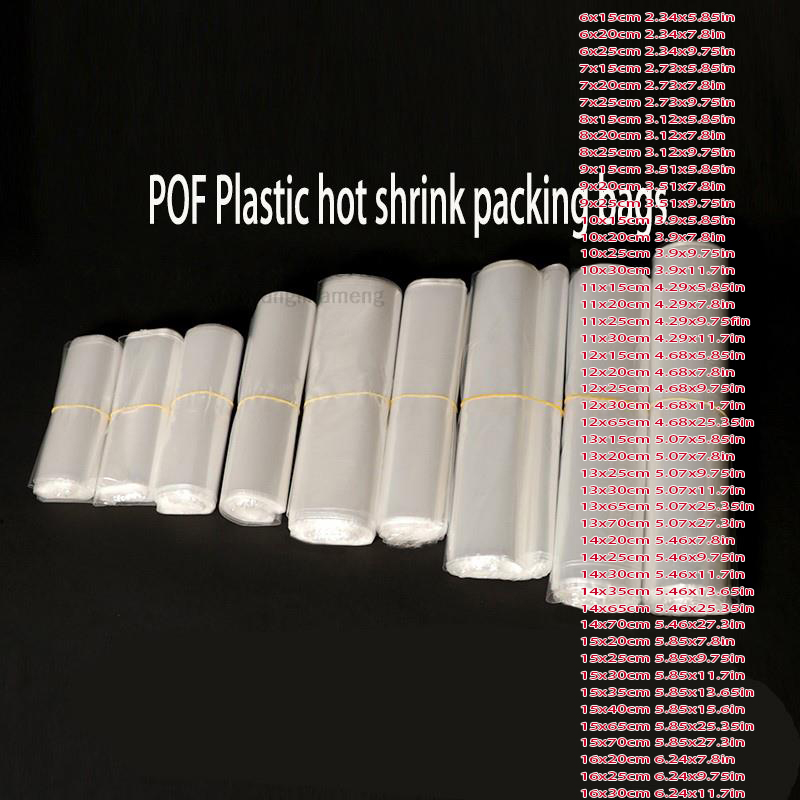 Shrink Sleeve Pvc - 100 buah/lot 82 ukuran POF Heat