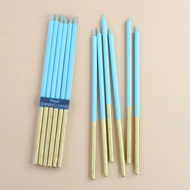 6 buah lilin panjang dekorasi  - Candle Supplies Luxury ulasan dan harga