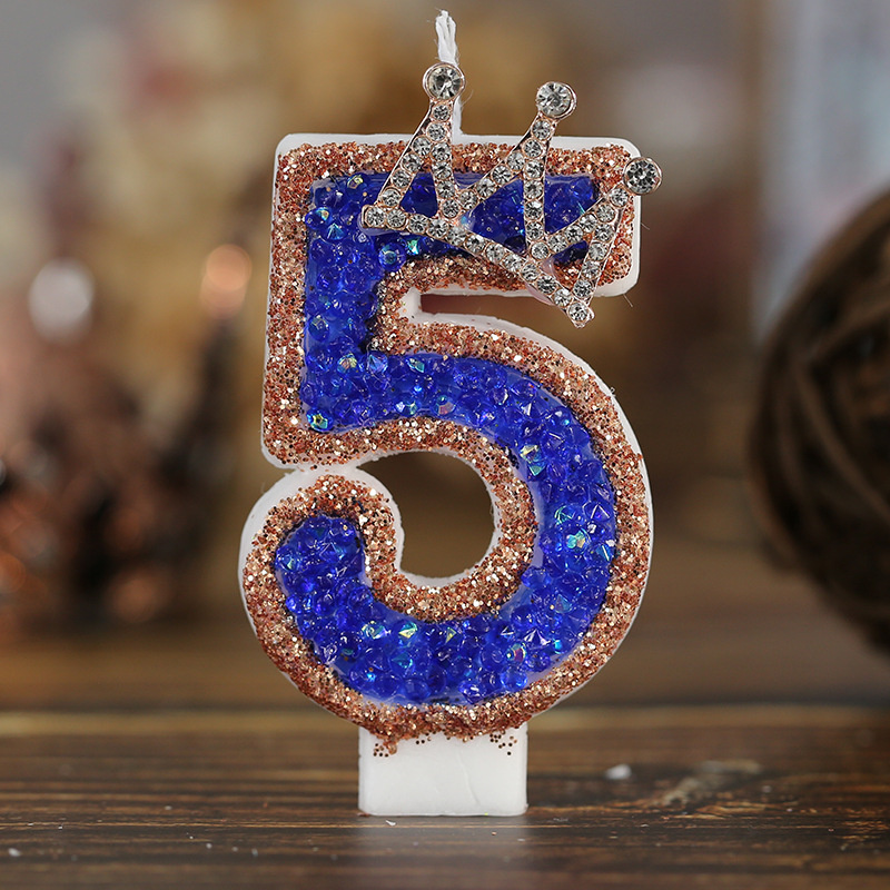 Lilin angka Ulang Tahun biru u - Candle Supplies Luxury ulasan dan harga