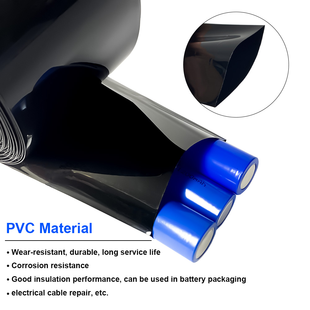 1meter 18650 Lipo baterai PVC  - Shrink Sleeve Pvc ulasan dan harga
